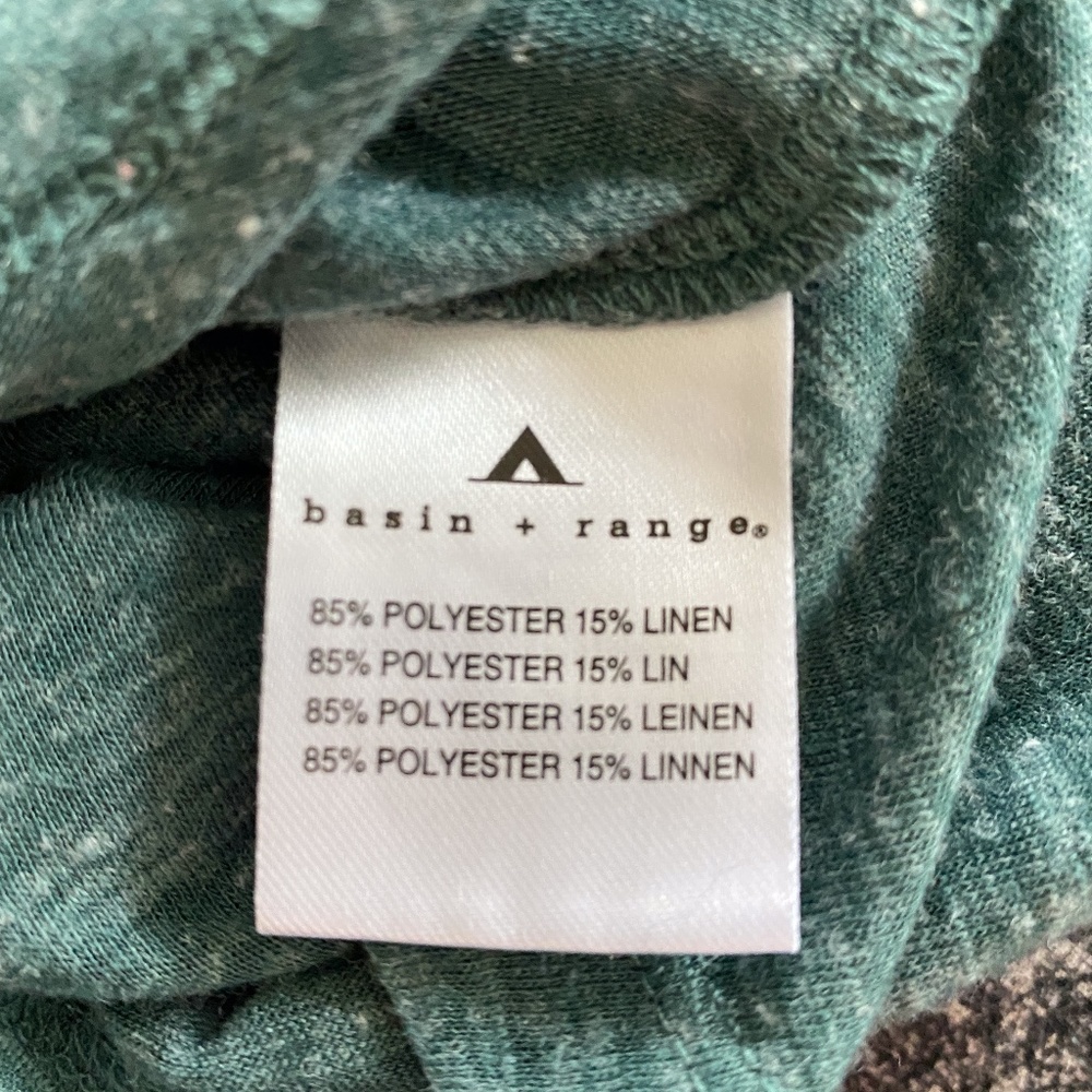 Basin + Range Long Sleeve Crossover Top Medium - Picture 3 of 6